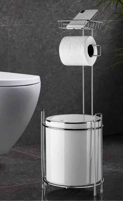 Hamam otağı dəsti 79114435, metal, gümüşü/ağ — Bakı