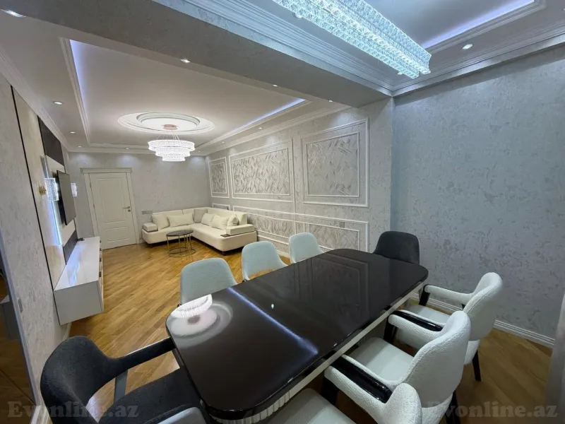Satılır 3 otaqlı Mənzil Yeni tikili 140 m² Bakı, Nizami r., Neftçilər m — Mənzil, Bakı (4)