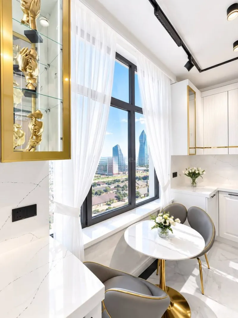 Satılır 3 otaqlı Mənzil Yeni tikili 105 m² Bakı, Nərimanov r., Bakmil m — Mənzil, Bakı (8)