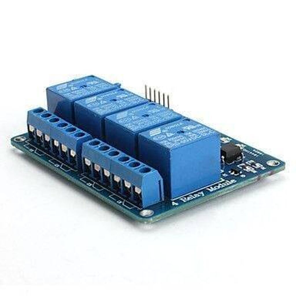Məhsul: 4’lü 5V Rele Kartı (4 Way 5V Relay Module) Təsvir: - 5 V ilə — Avtomobil elektrikası, Bakı (4)