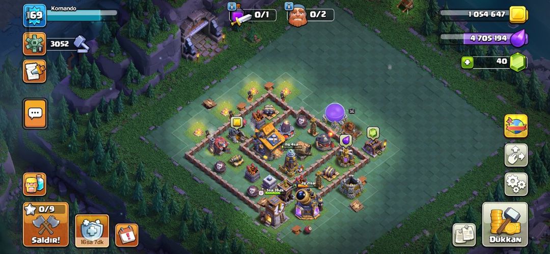 Claş of clans hesabı satılır Mingəçevir 100 m² model — Mallar, Mingəçevir (2)
