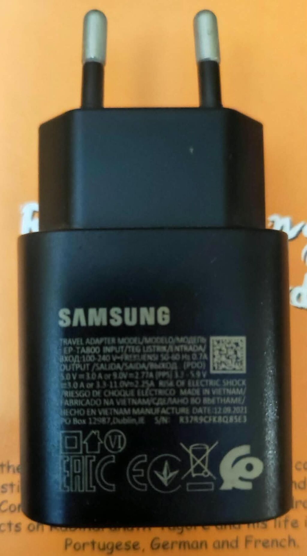 Simsiz şarj cihazı Samsung, 20 Vt, Yeni — Şarj cihazları, Bakı (2)