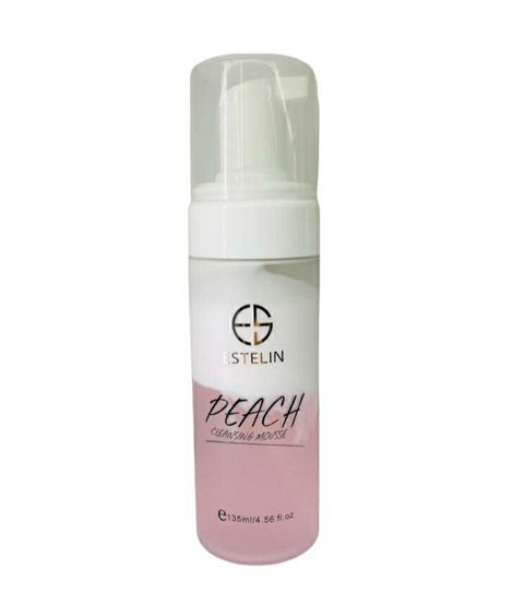 Köpük-muss yuyunmaq üçün Estelin Peach Cleansing Mousse 135 ml — Bakı