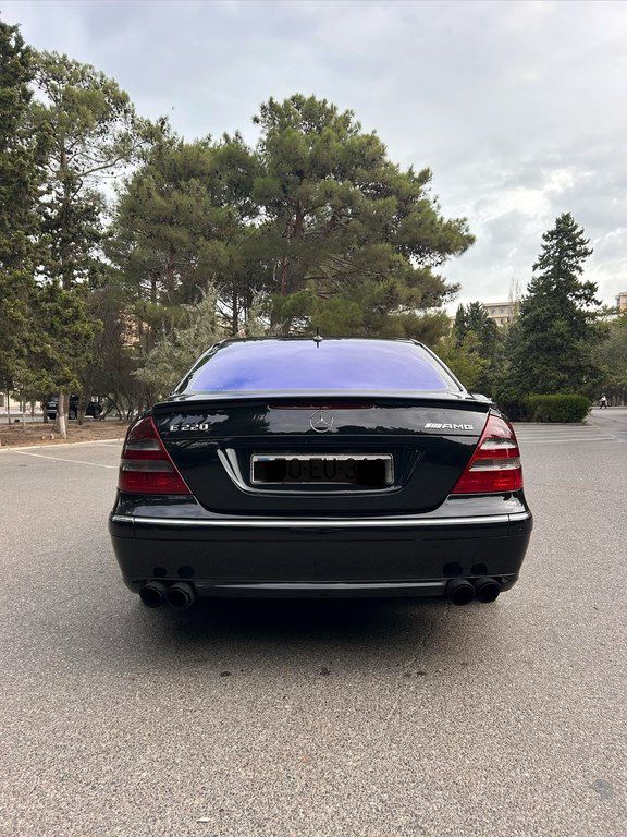 Mercedes E 220, 2.2 L, 2002 il, 285 465 km — Avtomobillər, Sumqayıt (8)