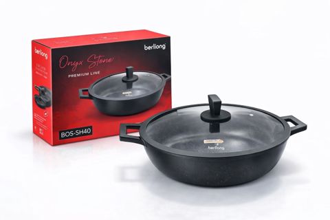 Tava Berliong 9660851, alüminium, qara, 36 sm — Bakı