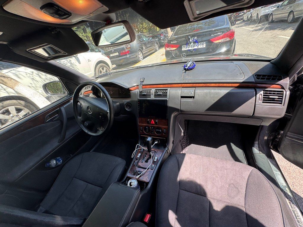 Mercedes E 220, 2.2 L, 1999 il, 384 512 km — Avtomobillər, Bakı (6)