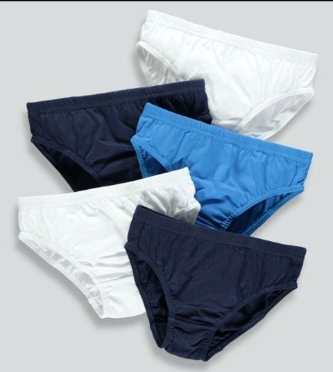 Oğlanlar üçün 5 ədədli tuman dəsti briefs_mix, rəngbərəng, pambıq, ölçü 13-14 yaş — Bakı