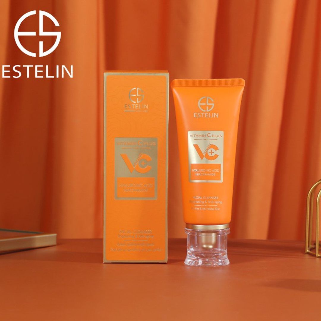 Yuyunma üçün gel-köpük Estelin Vitamin C Plus Hyaluronic Acid Niacinamide 80 q — Mallar, Bakı (2)