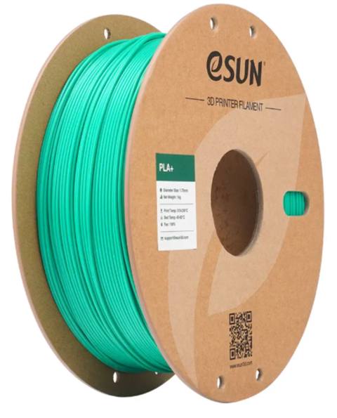 Esun PLA Plus 1.75mm Filament – Firuzəyi Yaşıl (Jade Green), 1 kq — Robotzade Azərbaycan — Electronics