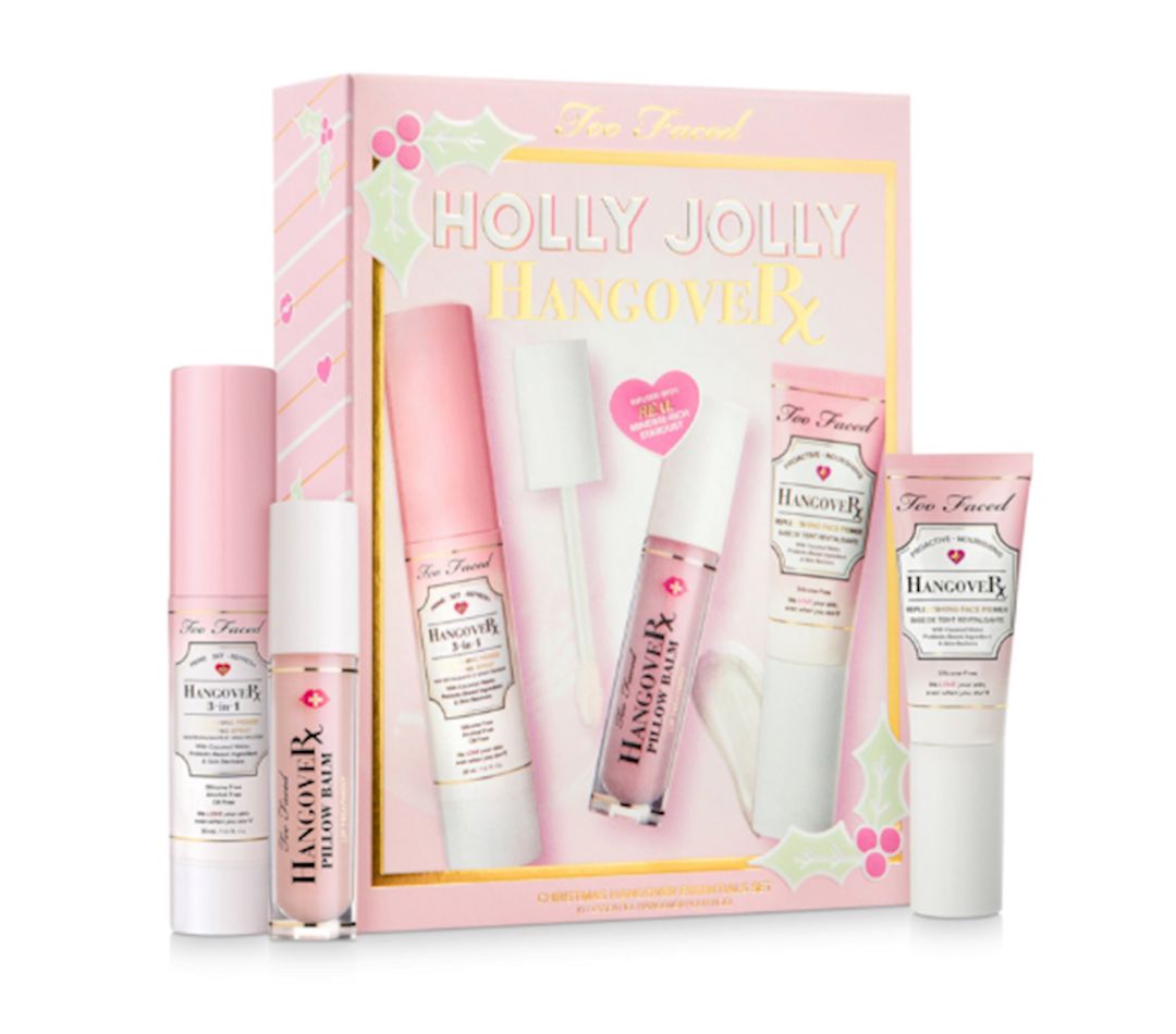 Makiyaj üçün dəstHolly Jolly Hangover (dodaq parıldadıcısı + praymer 3-ü 1-də + makiyaj sabitləşdirici sprey) — Mallar, Bakı