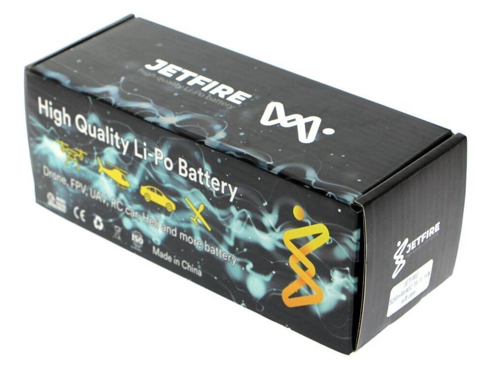 JetFire 11.1V 5200mAh 40C Li‑Po 3S Batareya Yüksək axın tələb edən — Smartfon ehtiyat hissələri, Bakı