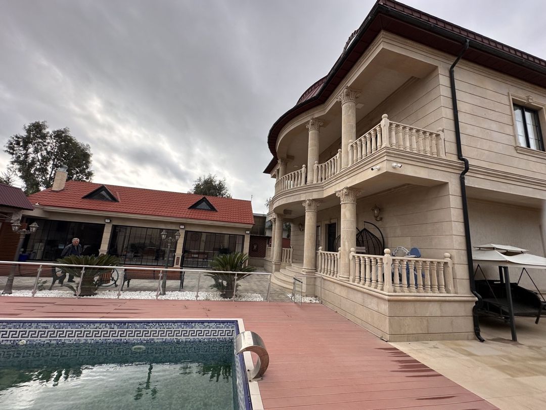 Satılır 7 otaqlı həyət evi/bağ evi 400 m² — Ev, villa, Bakı (2)