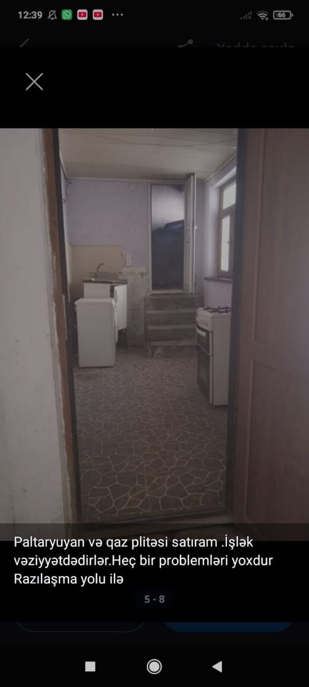 4 otaqlı, 100 kv. m, Kredit yoxdur, Orta təmir — Ev, villa, Gəncə (9)