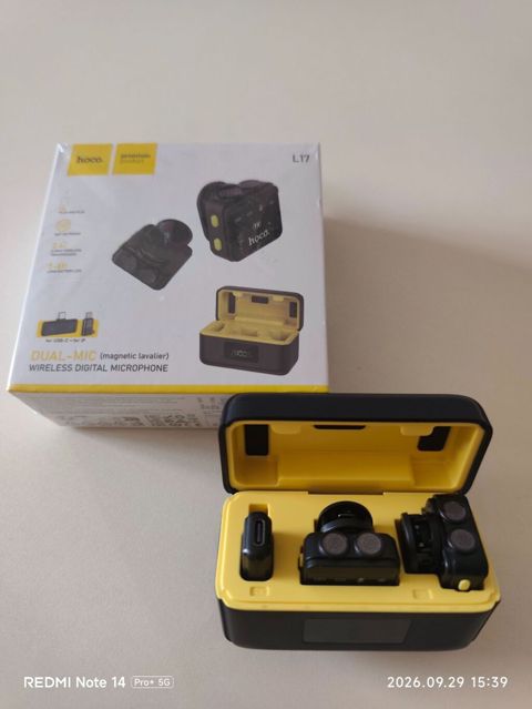 İşlənmiş Simsiz (Bluetooth) Mikrofon Hoco, Ödənişli çatdırılma — Bakı