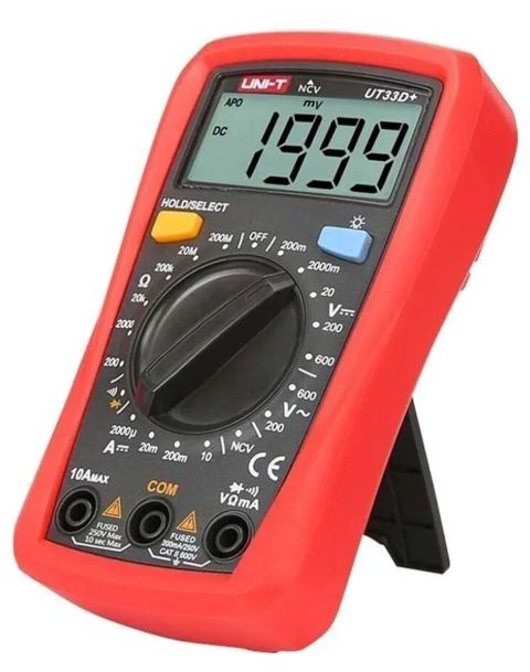Unit UT33D+ 600V 10A Rəqəmsal Multimetr Yüksək dəqiqlikli test və — Bakı