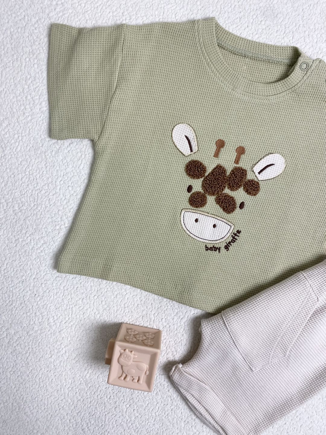 Oğlanlar üçün şortlu dəsti, boz, pambıq, ölçü 9-12 ay — Mallar, Bakı (3)