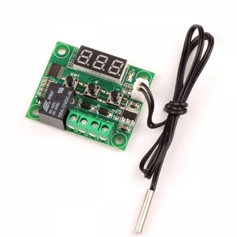 W1209 Rəqəmsal Termostat – rele çıxışlı temperatur nəzarət kartı — Bakı