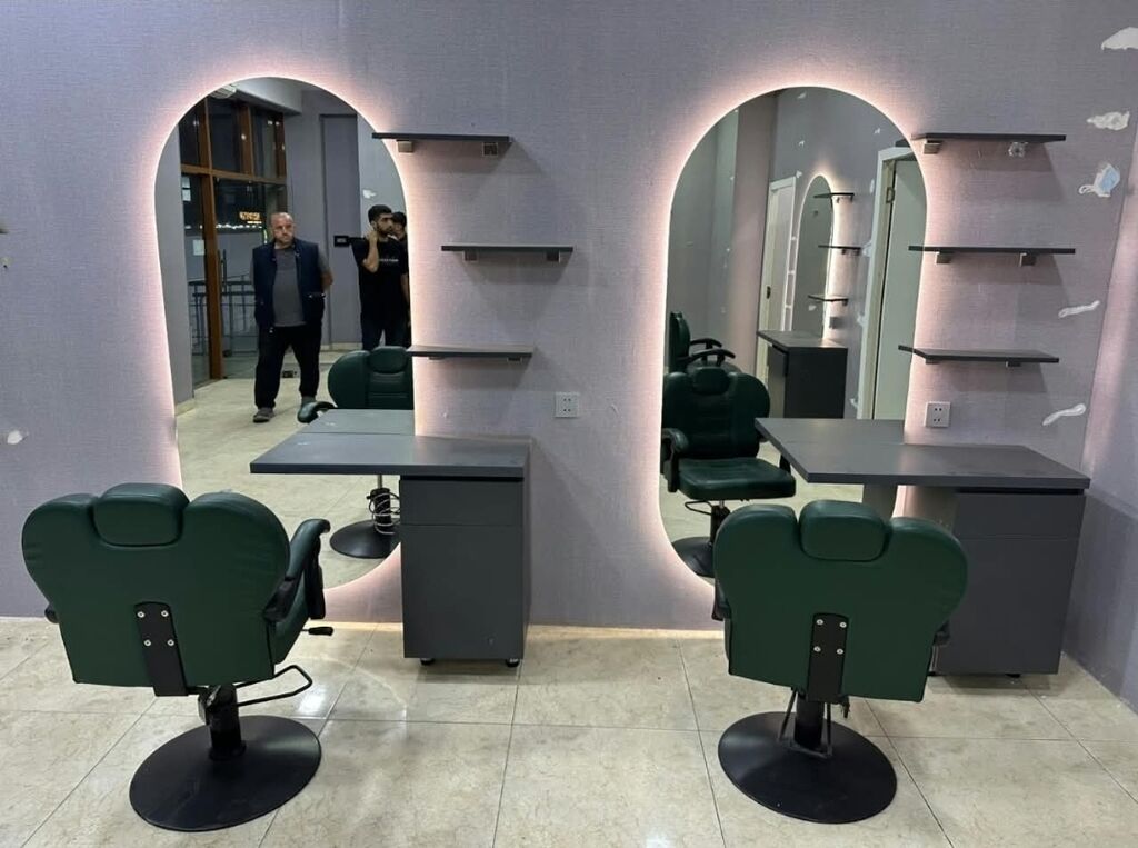 Berber. salonu üçün tam dəst mebel və avadanlıq - Stil: müasir salon — Salon mebeli, Digah (2)