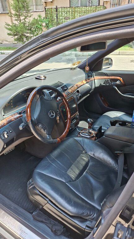 Mercedes S 320, 3.2 L, 2001 il, 463 900 km — Avtomobillər, Bakı (7)