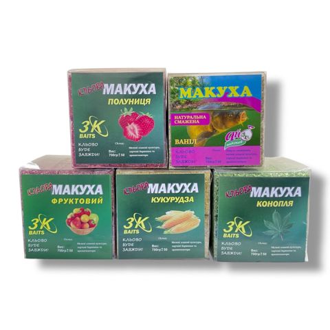 Balıq yemləri, kenevir makuxa, 700 q, 20 ədəd - Makuxa_hemp — Bakı