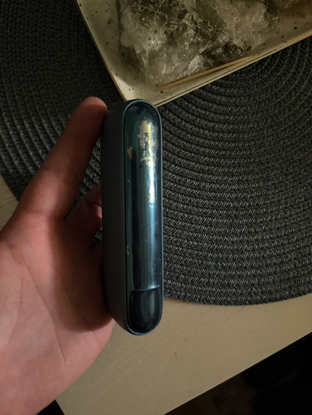 Iqos elektron tütün isitmə cihazı və daşıma/şarj qutusu - Rəng: tünd — Elektronik siqaretlər, Bakı (5)