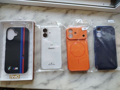 IPhone 17 (6.3") üçün müxtəlif qoruyucu üzlüklər dəsti Model — Qobu