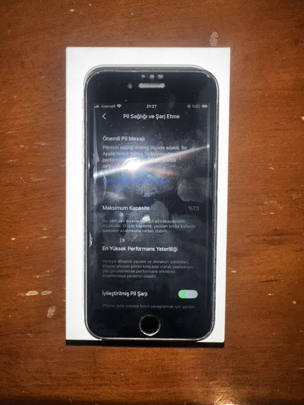 IPhone SE, Ağ, Barmaq izi — Apple iPhone, Bakı (3)