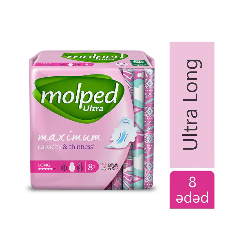 Gigiyenik bezlər Molped Ultra Maximum Long, 8 ədəd — Mallar, Bakı