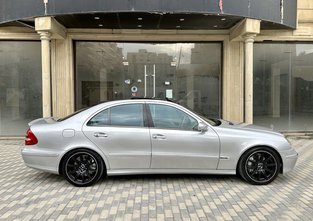 Mercedes E 240, 2.6 L, 2002 il, 318 000 km — Avtomobillər, Bakı (6)