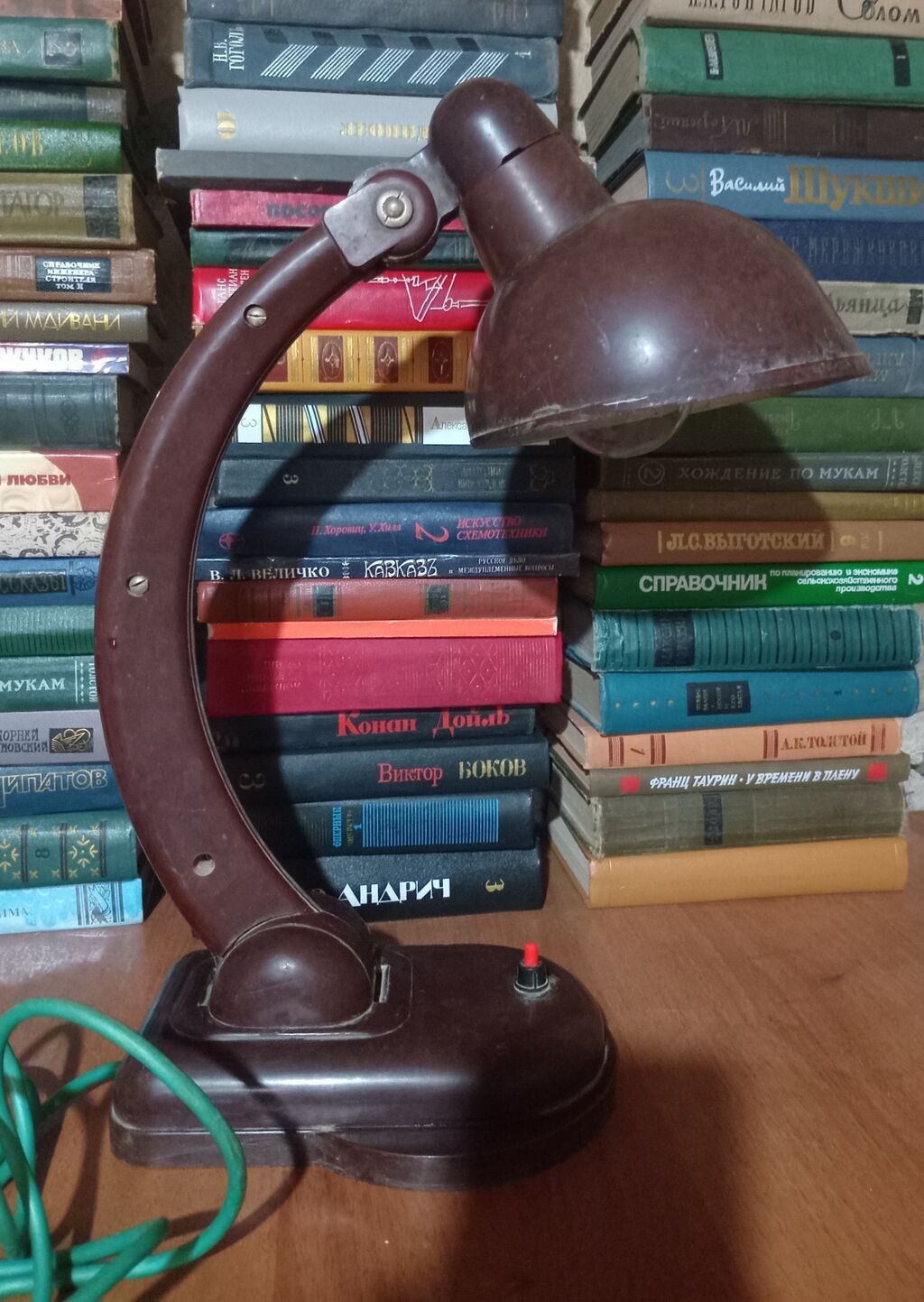 Məhsul: Retro masa lampası Təsvir: - Klassik “gooseneck” üslublu masa — Döşəmə və stol lambaları, Gəncə