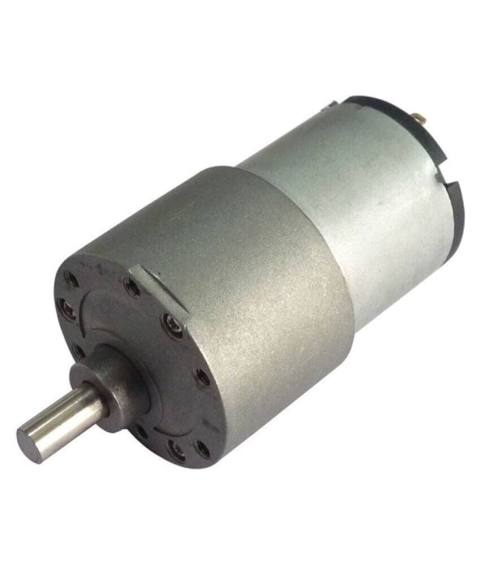 24V 80 RPM 37mm Reduktorlu DC Motor Metal dişlili, güclü və kompakt — Robotzade Azərbaycan — Dvigatellar