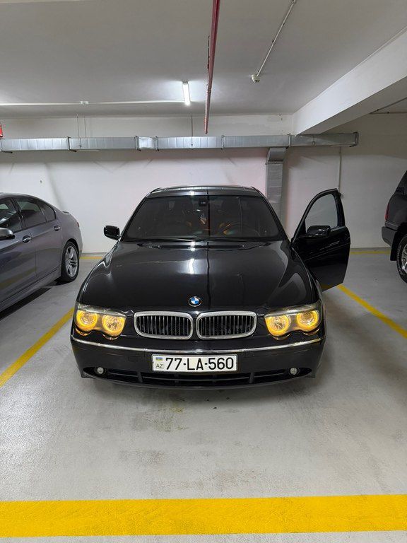 BMW 760, 6.0 L, 2003 il, 193 500 km 77-LA-560 — Avtomobillər, Bakı (2)