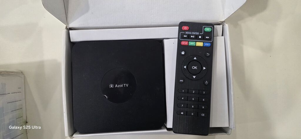 İşlənmiş Smart TV boks TV box Ünvandan götürmə, Ödənişli çatdırılma, Rayonlara çatdırılma — TV qabları və media pleyer, Bakı (2)