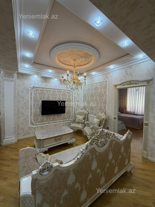 Satılır 3 otaqlı Bina evi menzil (Yeni tikili), 105 m², Xətai rayonu — Mənzil, Bakı (12)