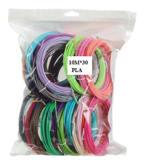 Elan: 3D Qələm üçün Filament Dəsti – 30 Çeşid Məhsul təsviri — Bakı