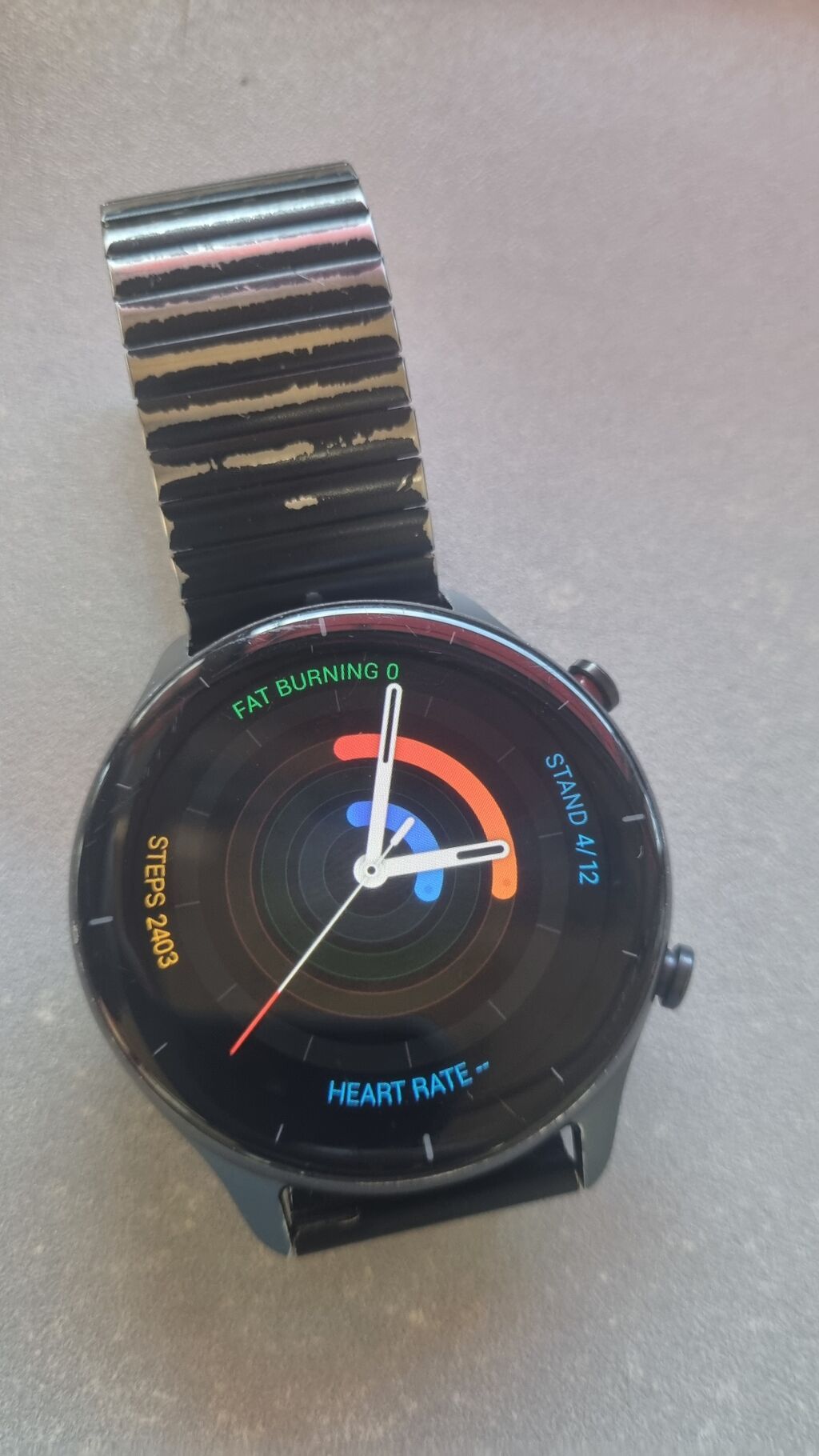 İşlənmiş, Smart saat, Amazfit, Sensor ekran, rəng - Qara — Ağıllı saatlar, Bakı (5)