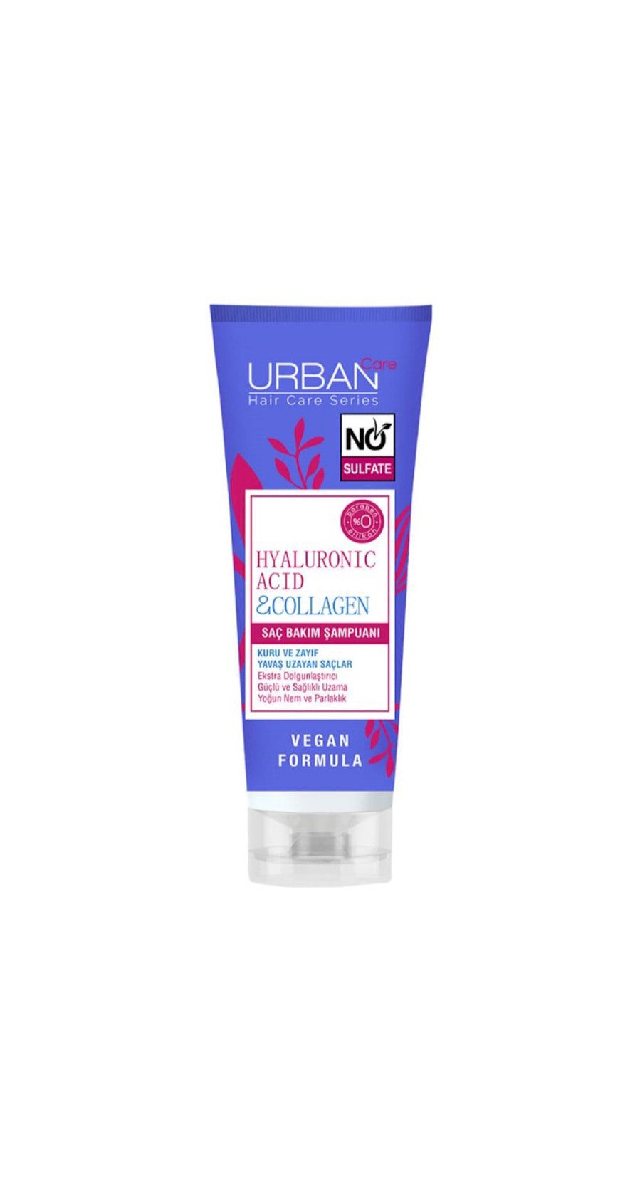 Şampun saçlar üçün Urban Care Hyaluronic Acid Saç uzanması üçün 250 ml — Mallar, Bakı