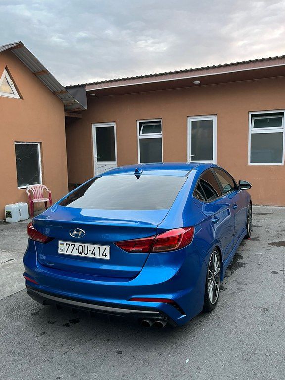 Hyundai Elantra, 1.6 L, 2017 il, 135 000 km 77-QO-414 — Avtomobillər, Zaqatala (2)