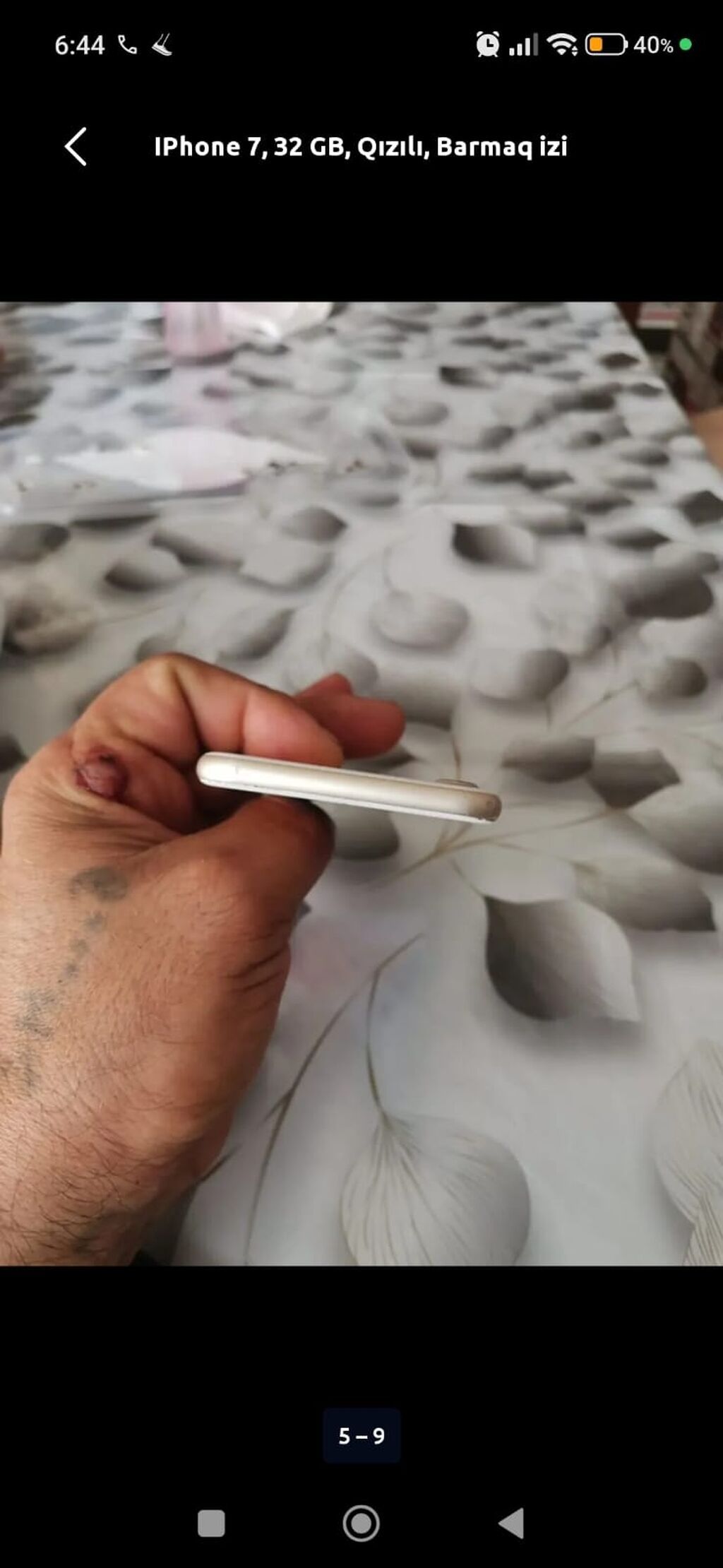 IPhone 7, 32 GB, Qızılı, Barmaq izi — Apple iPhone, Bakı (6)