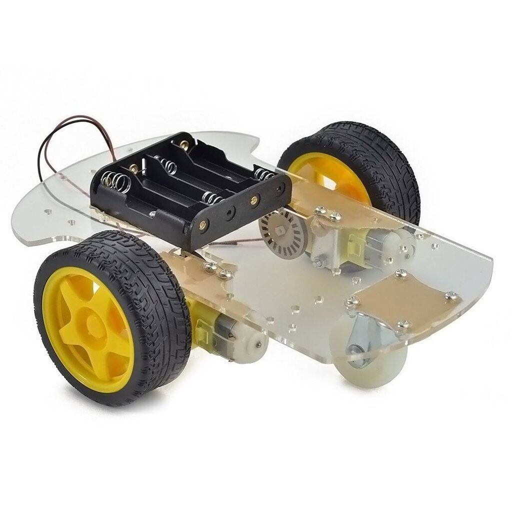 2WD Çoxməqsədli Mobil Robot Platforması Uyğun qiymətə və mükəmməl — Konstruktorlar, Bakı (2)