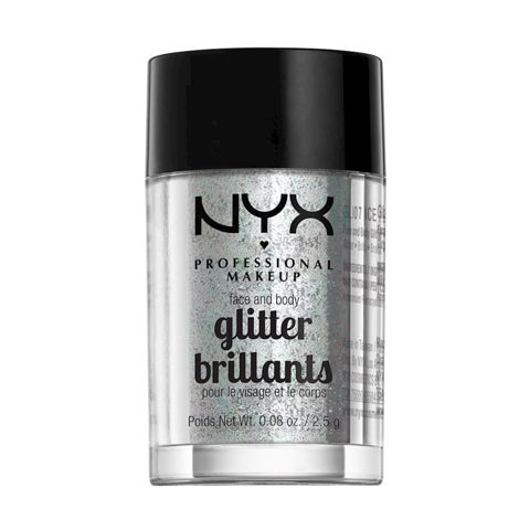 Qlitter NYX Professional Makeup Face & Body Glitter 07 Ice 2.5 q — Bakı