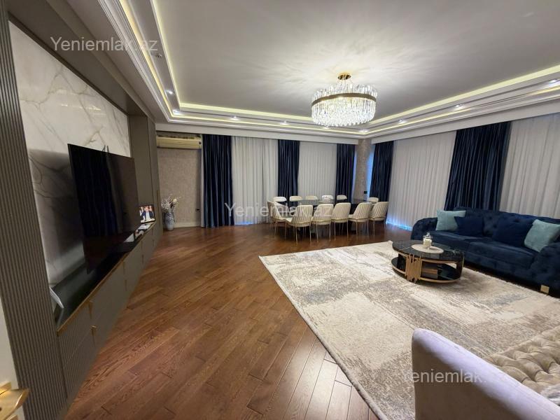 Kirayə 4 otaqlı Bina evi menzil (Yeni tikili), 210 m², Nəsimi rayonu — Mənzil, Bakı (2)
