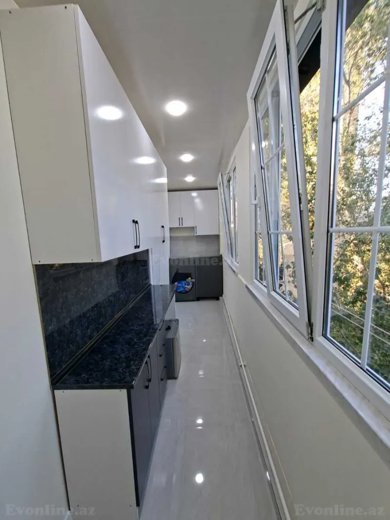 Satılır 3 otaqlı Mənzil Köhnə tikili 65 m² Bakı, Sabunçu r., Bakıxanov — Mənzil, Bakı (5)