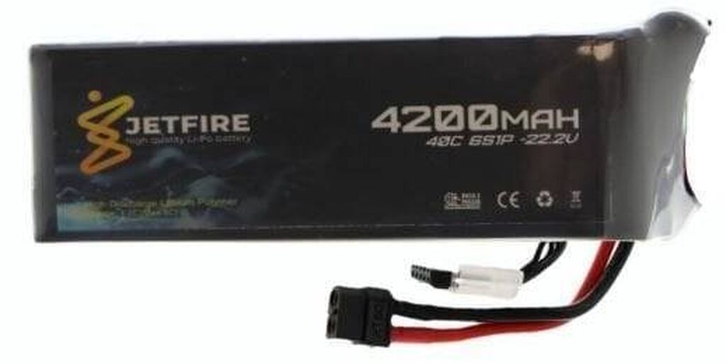 JetFire 22.2V 4200mAh 40C Li-Po 6S batareya JetFire markalı bu Li-Po — Smartfon ehtiyat hissələri, Bakı
