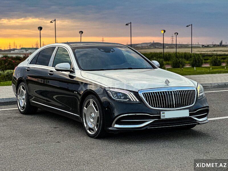 Mercedes Sclass Maybach İcaresi — Avtomobil icarəsi, Bakı