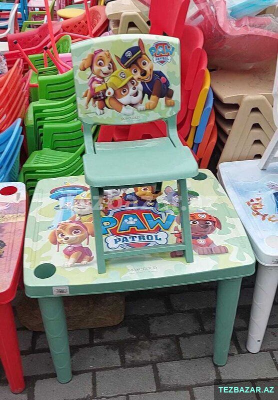 uşaqstolstuldesti stolstuldest.usaqstulu uşaqstolu kreslo — Ev malları, Bakı (4)