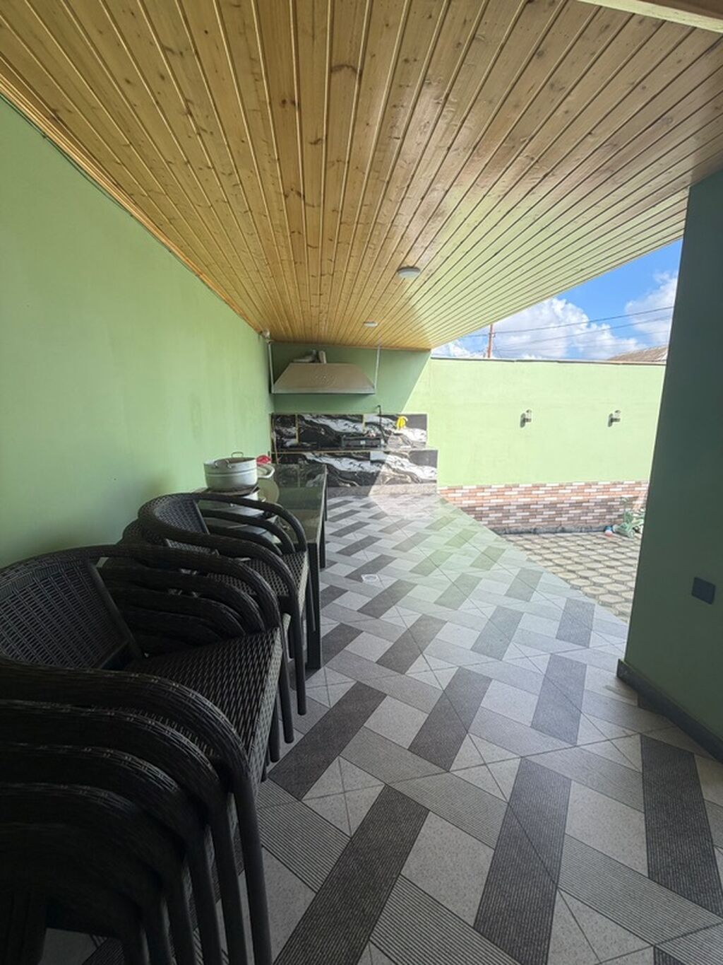 6 otaqlı, 100 kv. m, Kredit yoxdur, Yeni təmirli — Ev, villa, Mehdiabad (3)