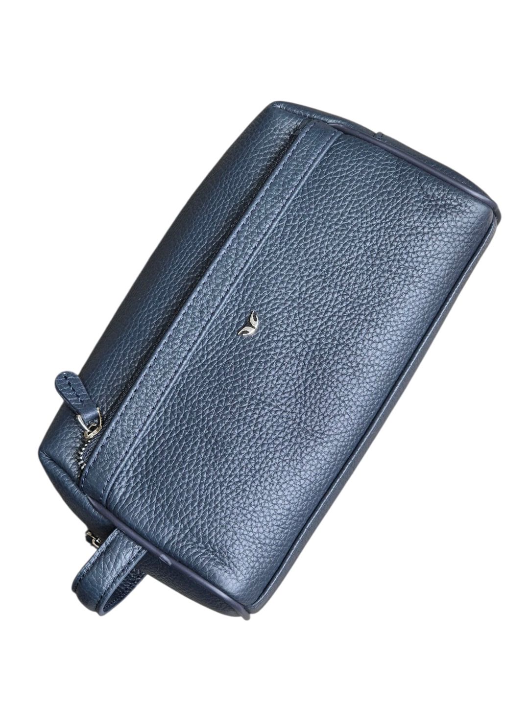 Klatç unisex, təbii dəridən, göy, 13x24x9 sm, Türkiyə istehsalı - Tergan_21496_Lacivert — Mallar, Bakı (2)