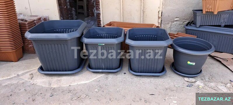 Dibcek dibcekqabikvadrat kvadrat gul qabi dibcek qabi kv — Ev malları, Bakı (2)