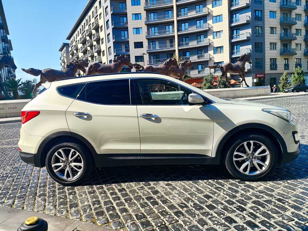 Hyundai Santa Fe, 2.0 L, 2012 il, 209 700 km — Avtomobillər, Bakı (8)